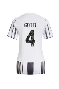 Juventus Federico Gatti #4 Voetbaltruitje Thuis tenue Dames 2025-26 Korte Mouw